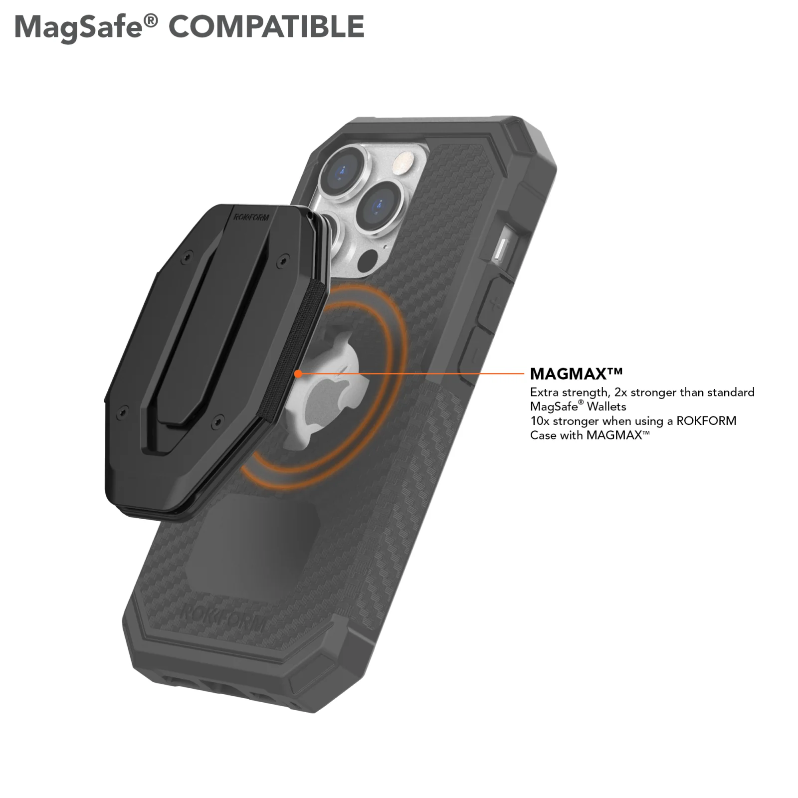 FUZION Magnetic MAGMAX™ Phone Wallet with Stand - Image 4