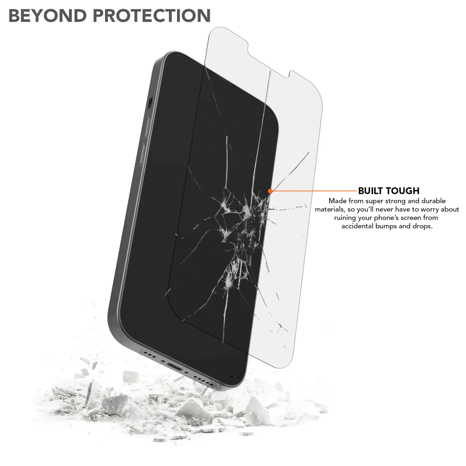 iPhone 13 Pro Max Tempered Glass Screen Protector (2 Pack) - Image 5
