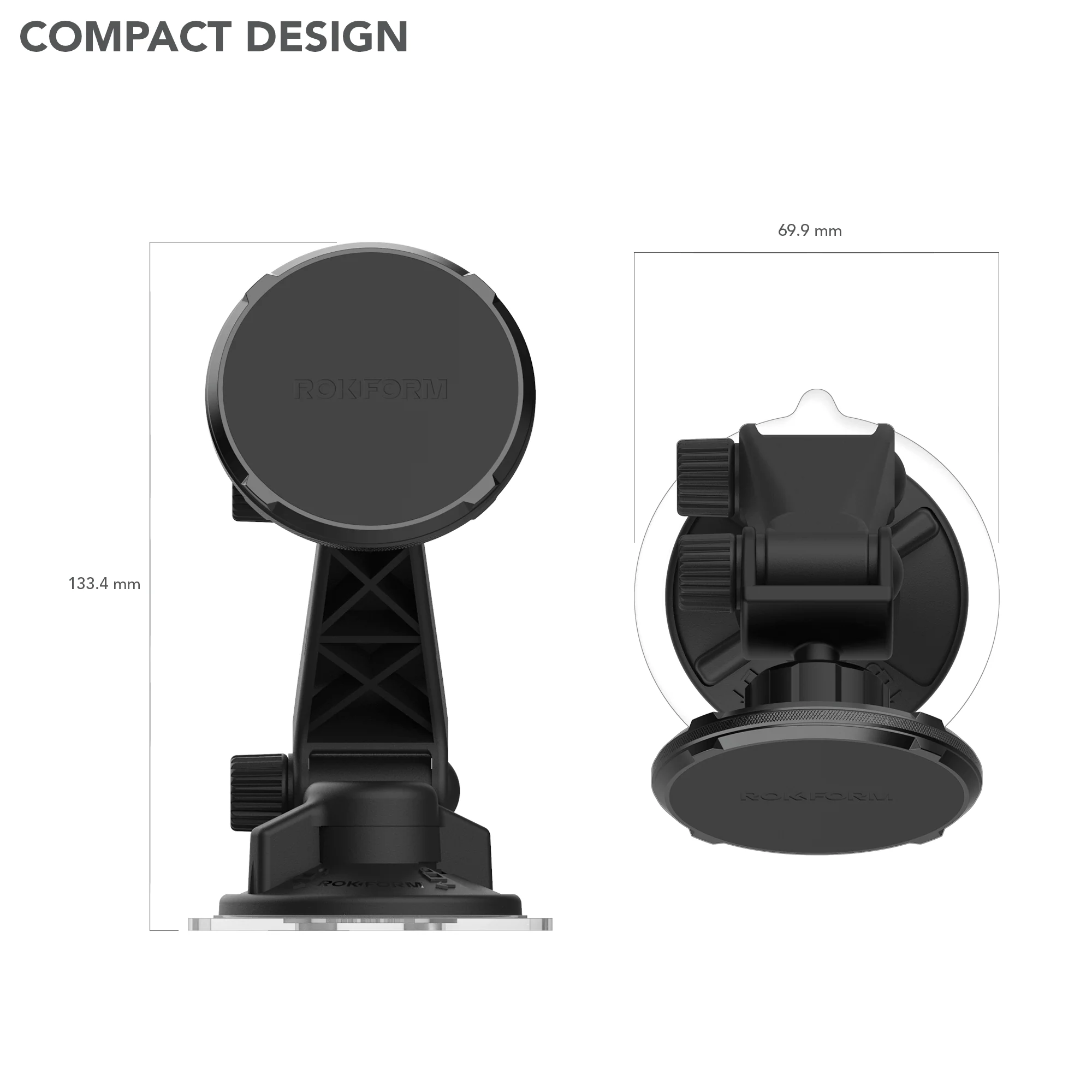 Suction Cup Magnetic Phone Holder - MagSafe® Compatible - Image 6
