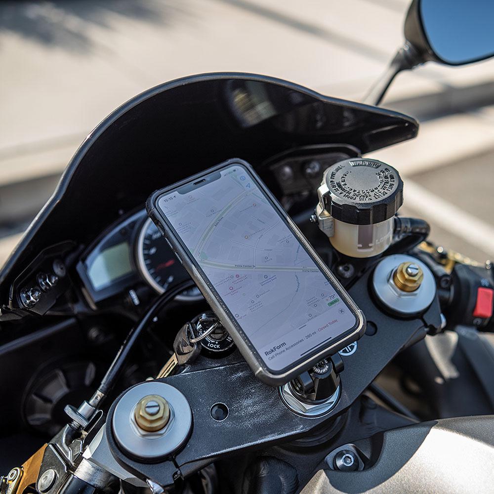 Motorcycle Stem Phone Mount - Image 10