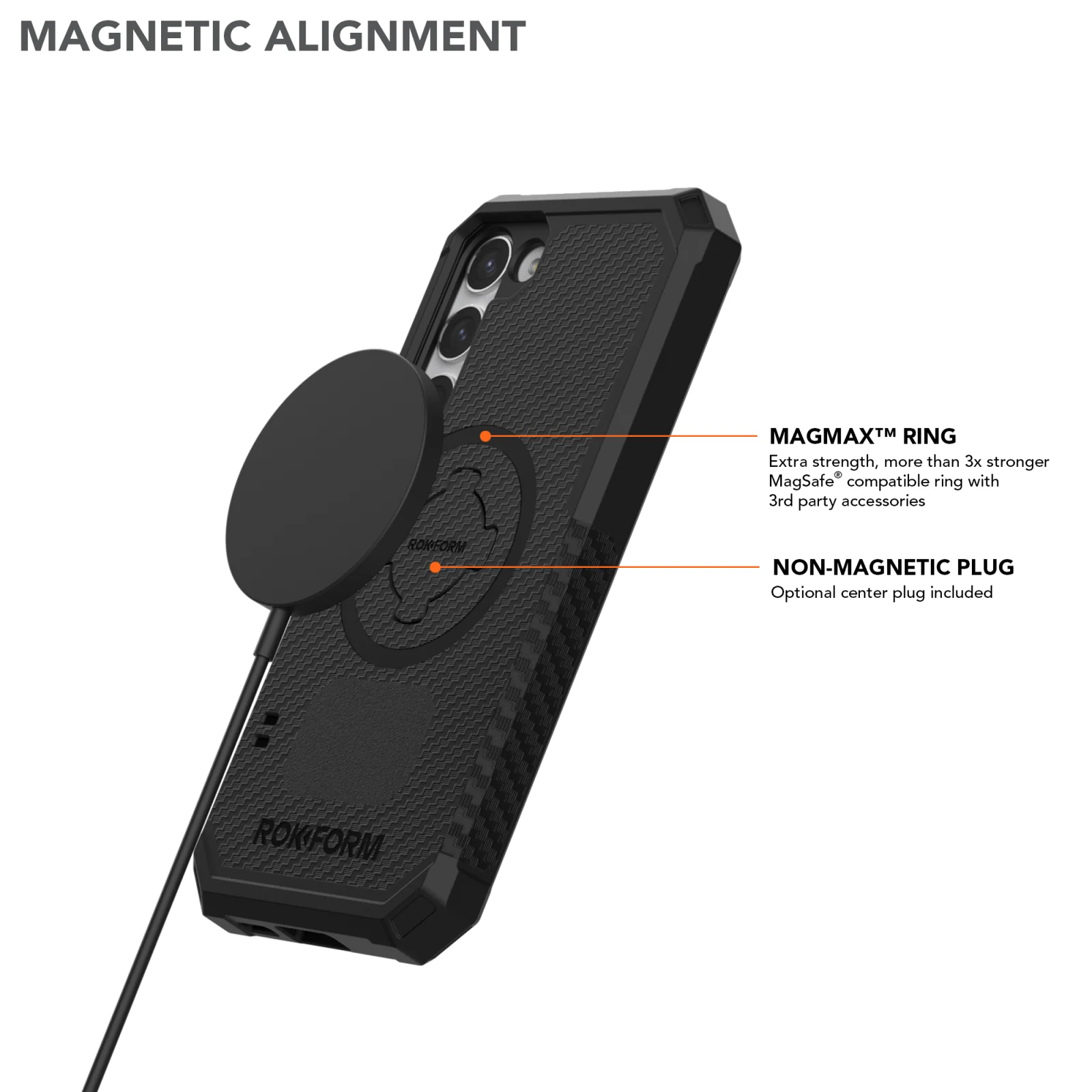 Galaxy S23+ Magnetic Rugged Case - Image 4